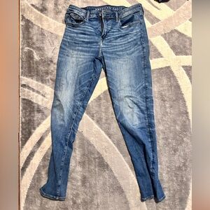 American Eagle Outfitters Blue Skinny Jeans